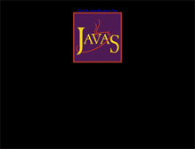 Tablet Screenshot of javas.com